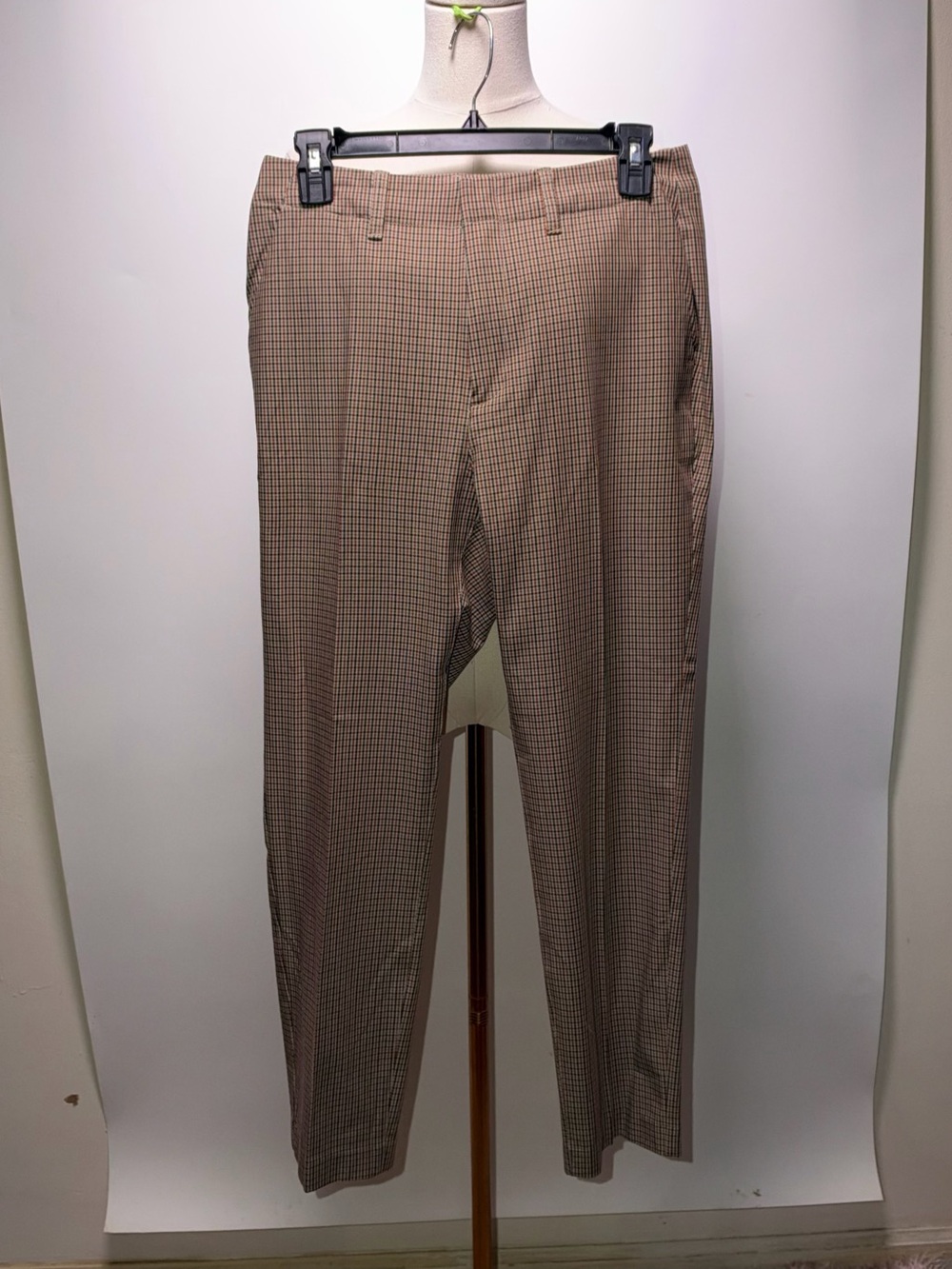 GAP Brown Plaid Suiting Trouser Pants Size 6